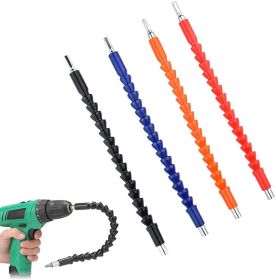 4pcs New Universal Bit Joint Rod -Flexible Shaft Bits Extension Screwdriver Connection Hex Shank Drill Bit Holder Connecting Link