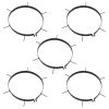 Lawn Aerator Clamps 5 pcs with Spikes Ø 11.8" Iron