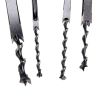Square Auger Drill Bit Cut Mortising Chisel Woodworking Tool Set