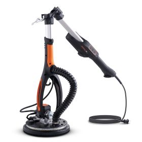 VEVOR Drywall Sander 900W Brush Motor 800-1800RPM Variable Speed & Self-Suction