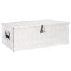 Storage Box Silver 35.4"x18.5"x13.2" Aluminum