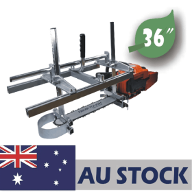 FARMERTEC 36 Inch Holzfforma® Portable Chainsaw Mill Planking Milling From 14'' to 36'' Guide Bar