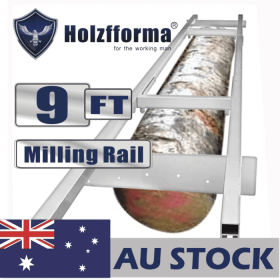 9FT Genuine Holzfforma® Milling Rail System Milling Guide Set Works with all 20/24/36/48 inch Small Chainsaw mills