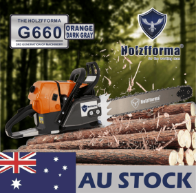 92cc Holzfforma® G660 Gasoline Chain Saw Power Head Without Guide Bar and Chain Top Quality By Farmertec All parts are For MS660 066 Chainsaw