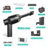 Electric Mini Cordless Air Duster Blower High Pressure for Computer Car Cleaning