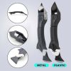 5PCS 3 In1 Glass Glue Angle Scraper Caulking Tool Shovel Binder Multifunctional Rubber Shovel Silicone Remover Angle Seam Shovel
