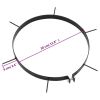 Lawn Aerator Clamps 5 pcs with Spikes Ø 11.8" Iron