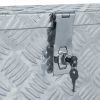 Aluminum Box 24.2"x10.4"x11.8" Silver