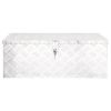 Storage Box Silver 31.5"x15.4"x11.8" Aluminum