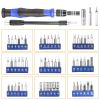 Precision Screwdriver Bits Set 59 in 1 with 56Pcs Magnetic Bits Flexible Shaft Professional Electronics Repair Tool Kit