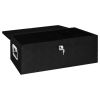Storage Box Black 35.4"x18.5"x13.2" Aluminum