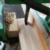 Square Hole Saw Auger Drill Bit Cut Mortising Chisel Woodworking Tool Set