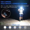 G2 portable flashlight - blue