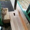 Square Hole Saw Auger Drill Bit Cut Mortising Chisel Woodworking Tool Set