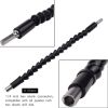4pcs New Universal Bit Joint Rod -Flexible Shaft Bits Extension Screwdriver Connection Hex Shank Drill Bit Holder Connecting Link
