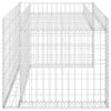 Lawn Mower Garage with Raised Bed 43.3"x31.5"x23.6" Steel Wire