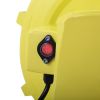 Outdoor Indoor Air Blower, Pump Fan for Inflatable Bounce Castle, Water Slides, Safe, Portable - Yellow and Green XH